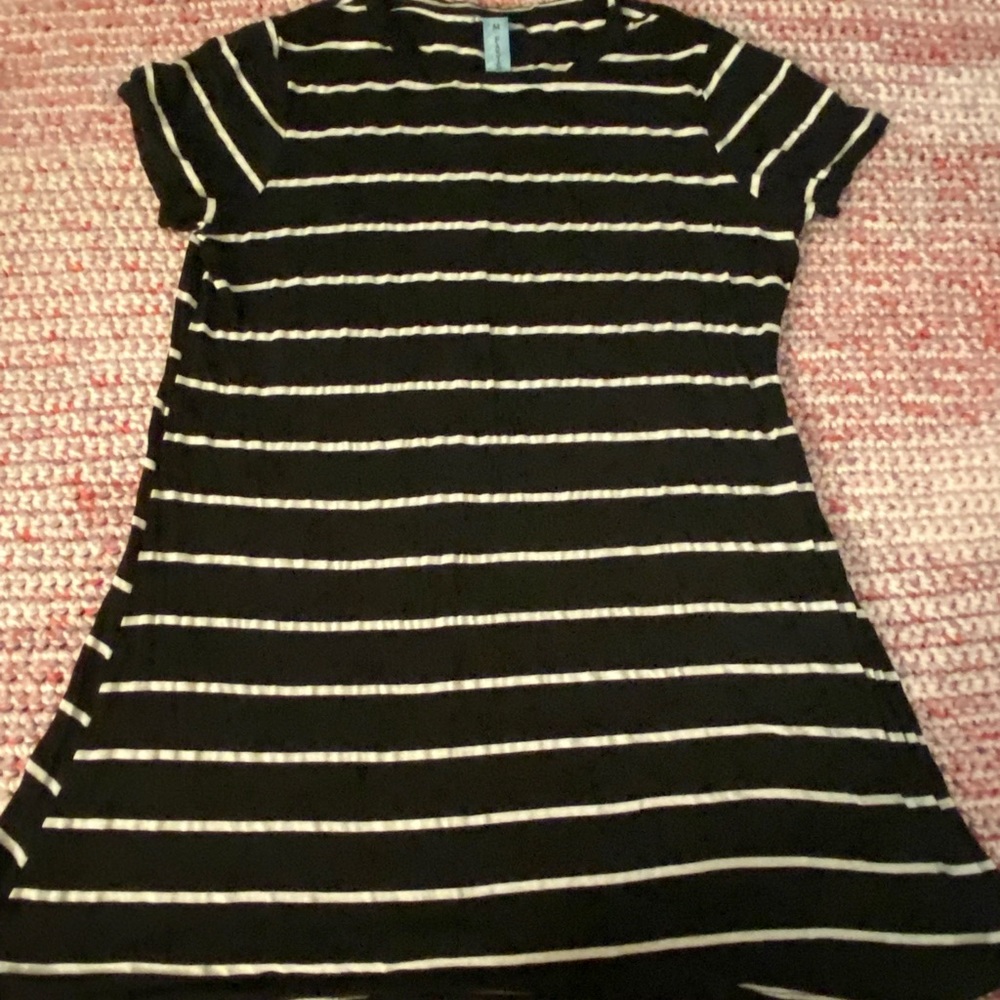 Striped T-Shirt Dress